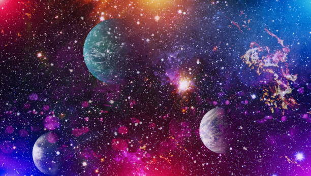 Galaxies, nebulas and stars in universe, clouds of mist on bright colorful backgrounds. Elements of this image furnished by NASA clouds of mist on bright colorful backgrounds. Elements of this image furnished by NASA , Used software photoshop and Nik Collection. images-assets.nasa.gov/image/GSFC_20171208_Archive_e002064/GSFC_20171208_Archive_e002064~orig.jpg nasa hubble space telescope stock pictures, royalty-free photos & images