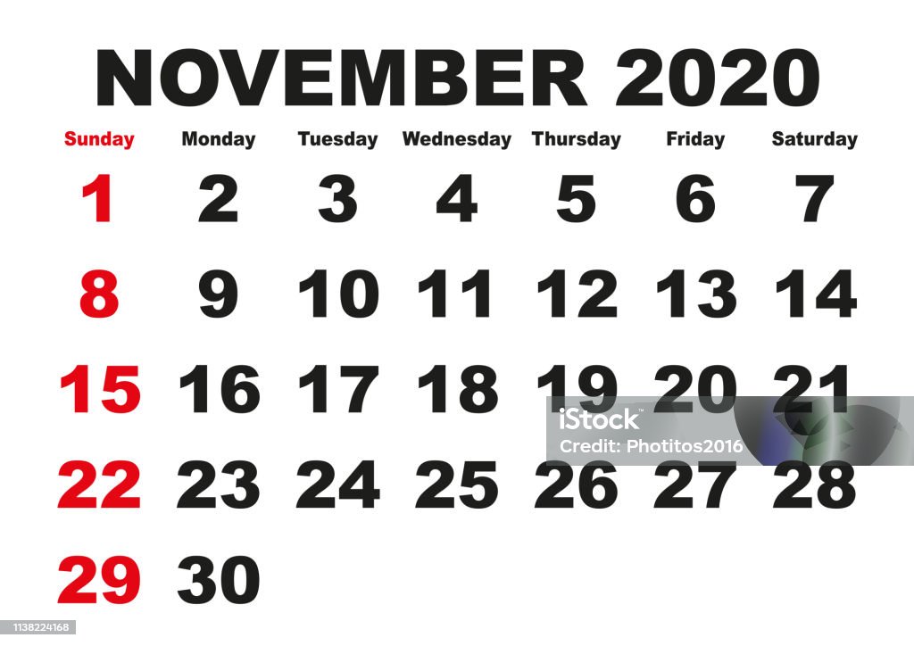 November, 2020