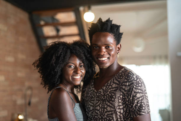 istock Couple Portrait at Home 1138225214