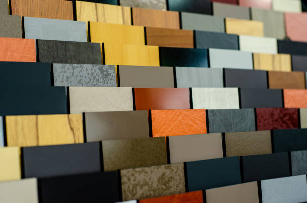 istock Close-up of different tiles texture 1138225810