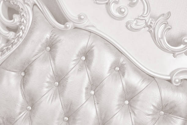 istock Luxurious sofa detail with leather upholstery 1138238755