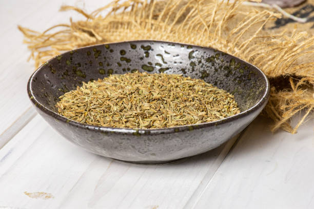 istock Roman caraway cumin on grey wood 1138240816