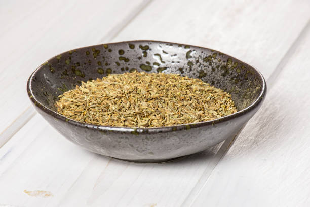 istock Roman caraway cumin on grey wood 1138240841