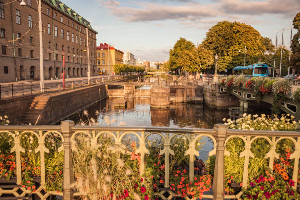 istock Canal in Gothenburg 1138247136