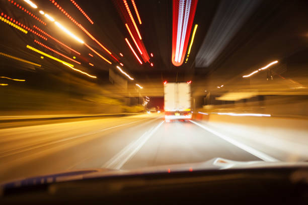 istock Car driving on a motorway 1138252472