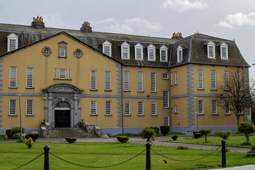 Dr Steevens' Hospital whose history dates back to the 18th century and which is now used as an administrative centre for the Health Service Executive.