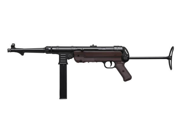 Retro Machine Gun 280+ Ww2 German Pistols Stock Photos, Pictures & Royalty-Free Images ...