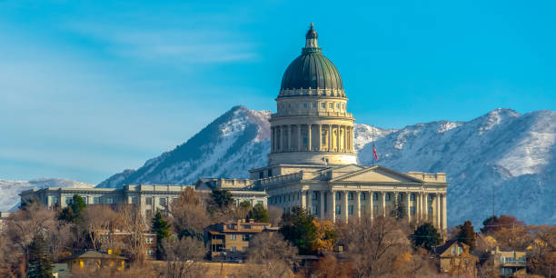 istock Utah State Capital Building viewed on a sunny day 1138279026