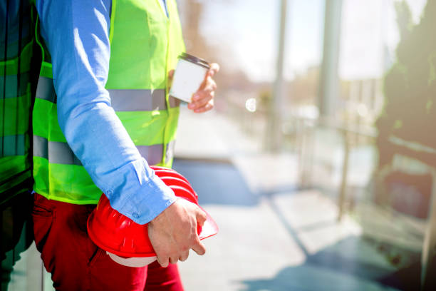 istock Close up shot of hard hat at construction site 1138281522
