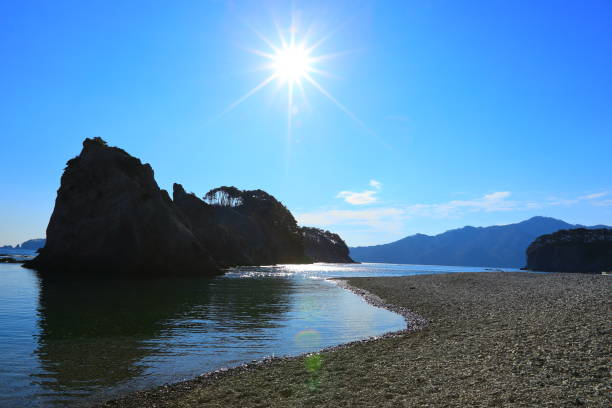 istock Iwate Prefecture Blue sky and sea 1138287482