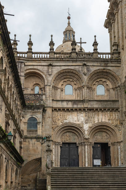 istock Santiago de Compostela cathedral facade detail 1138288822
