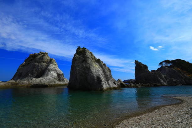 istock Iwate Prefecture Blue sky and sea 1138289582