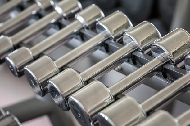 istock Gym sport equipment 1138290302