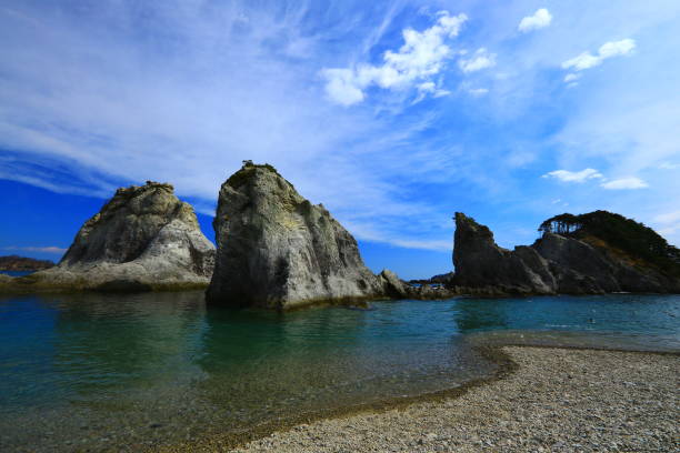 istock Iwate Prefecture Blue sky and sea 1138292179