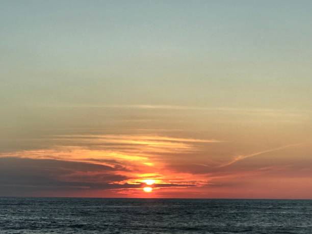 istock Burning Sky At Sunset In Costa Rica 1138293315