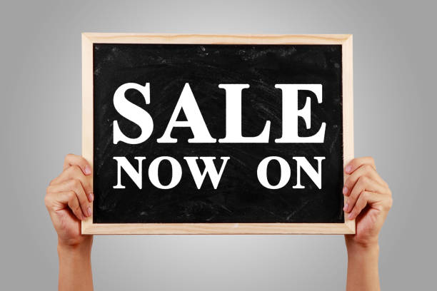 istock Sale Now On Business Sign 1138300415