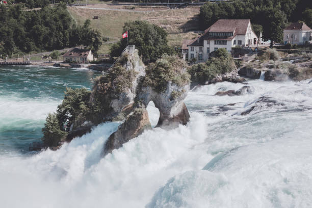 istock Rhine Falls is the largest waterfall in Schaffhausen 1138301159