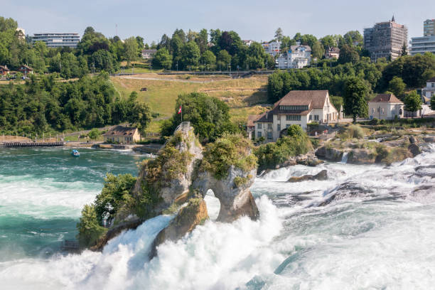 istock Rhine Falls is the largest waterfall in Schaffhausen 1138301877