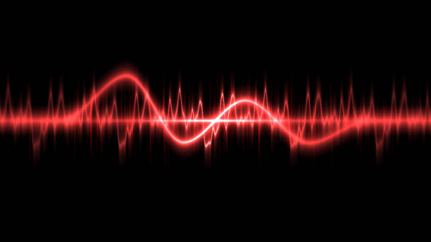 frequenza audio musica equalizzatore forma d'onda digitale per la tecnologia del suono o sintonizzazione barra. tema studio di canzoni o audio musicale - photographic effects audio foto e immagini stock