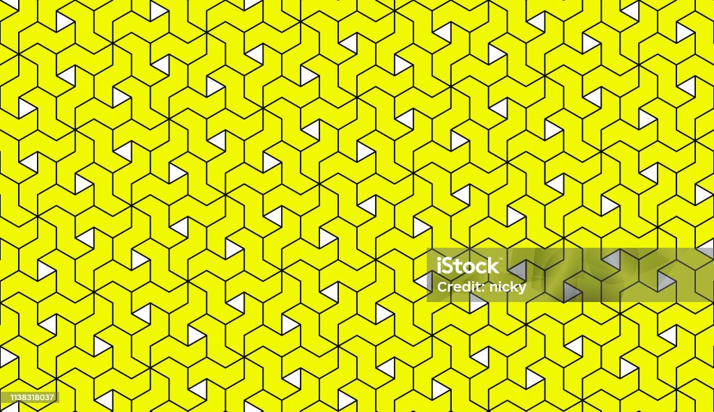 Hex Pattern Stock Illustration - Download Image Now - Abstract ...