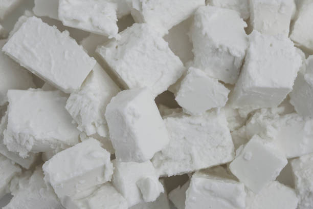 istock Fresh tasty Feta Cheese background 1138320293