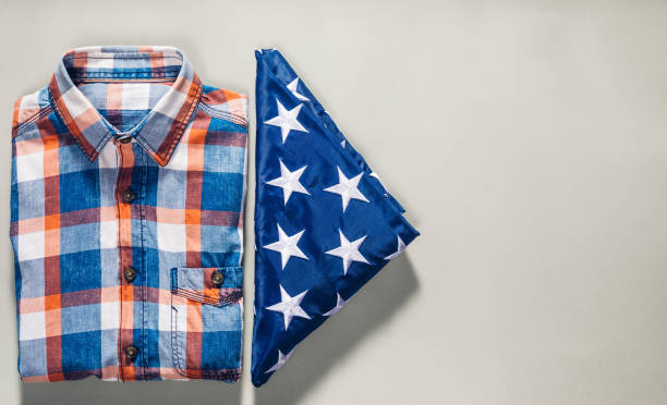 istock Patriotic 4th of July clothing concept 1138325375