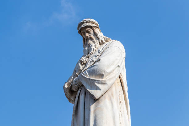 istock Statue of Leonardo Da Vinci in Milan 1138326669