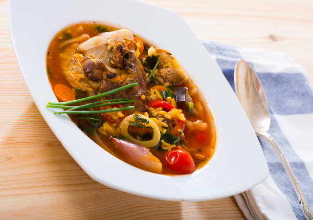 istock Traditional Georgian soup Kharcho 1138328319