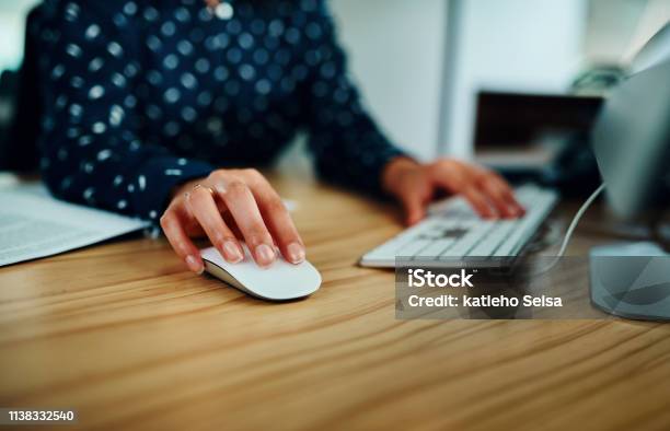Just Another Late Night Stock Photo - Download Image Now - Computer Mouse, Computer, Hand
