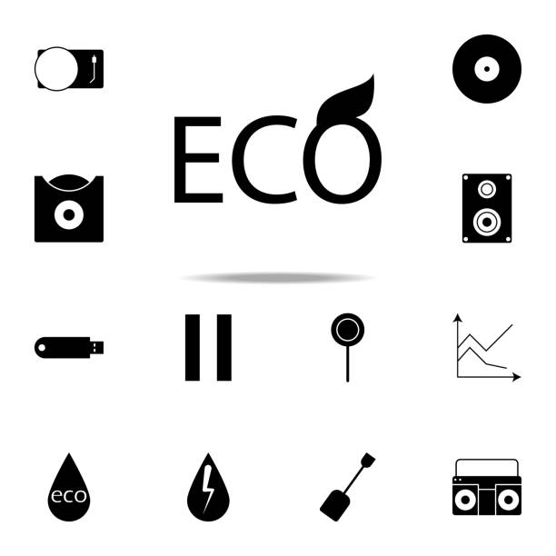 ilustraciones, imágenes clip art, dibujos animados e iconos de stock de icono de productos ecológicos. iconos web universales para la web y el móvil - gaining weight audio