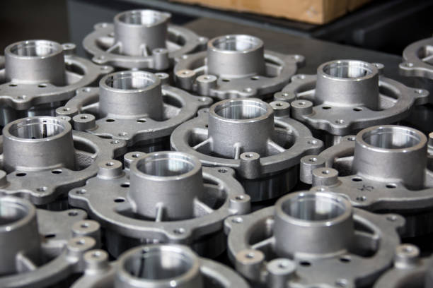 istock Close up of CNC machine at work 1138333972