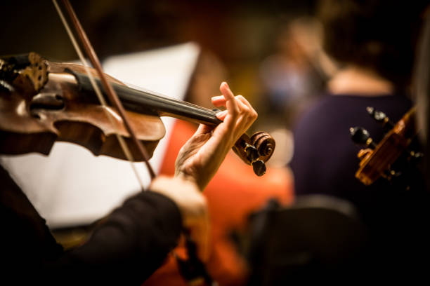 istock Woman performing on a violin 1138336460