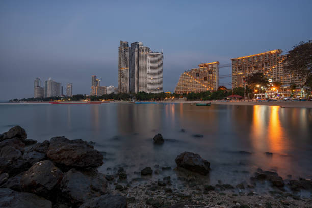 istock Pattaya beach at twilight. 1138347297