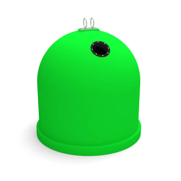 recycling glass bottle ecology 3D