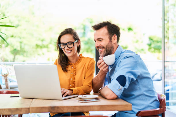 istock Two restaurant owners discussing business plans 1138353594