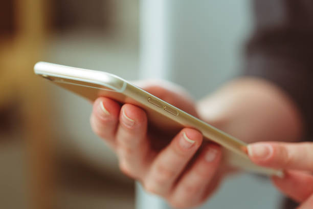 istock Woman typing write message on smart phone 1138357020
