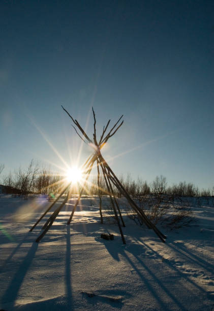 istock Lavvu Sweden lapland 1138357027