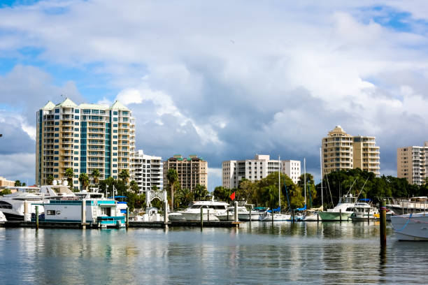 istock Sarasota Marina near Bayfront Park 1138359684
