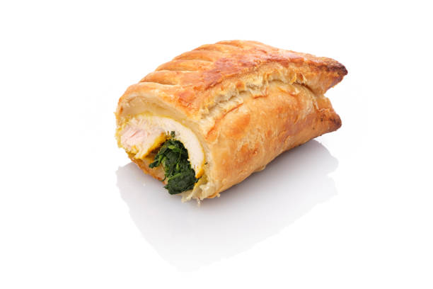 istock Turkey breast with spinach in puff pastry coat 1138360416