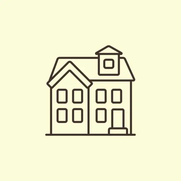 Vector illustration of house icon