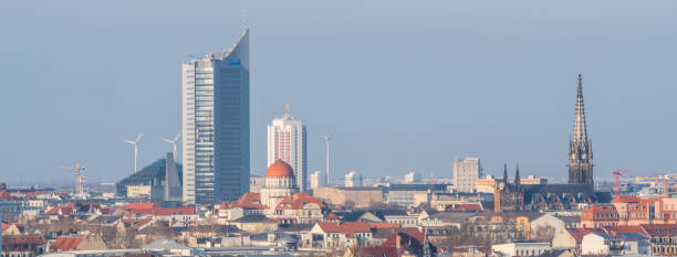 istock Panorama Skyline of Leipzig 1138362195