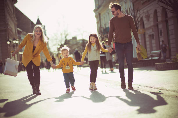 istock Separate each weekend for going in shopping with your family. 1138363515