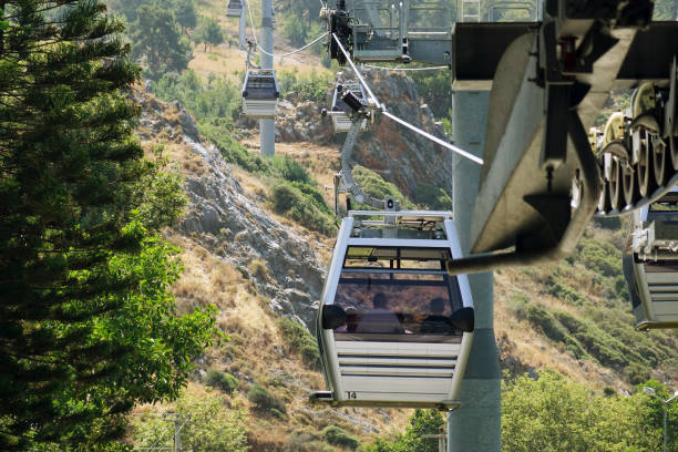 istock Cableway in the mountains. 1138364639