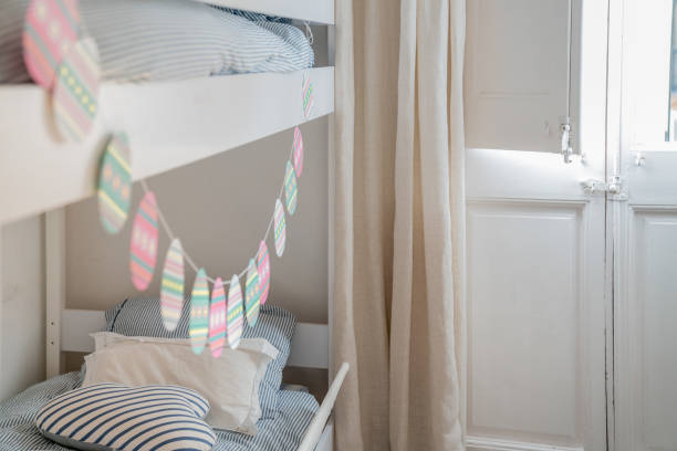 istock Easter decorations on children's bedroom 1138365400