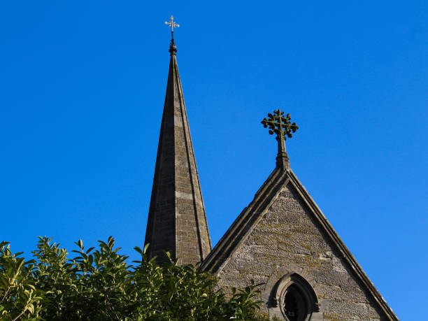 istock St Leonard’s Church spire, Charlecote - UK 1138366260