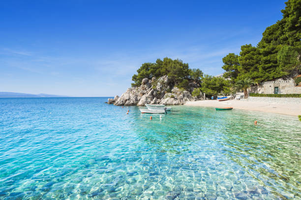 Seashore near Brela, Dalmatia, Croatia