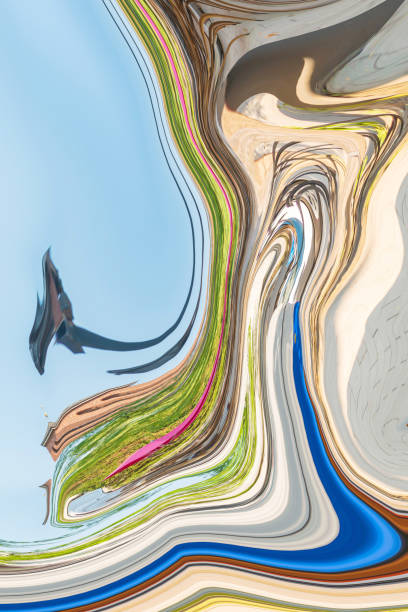 istock abstract liquefaction background, good decorative design material 1138369930
