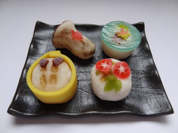 istock Japanese sweets of the four seasons 1138370080