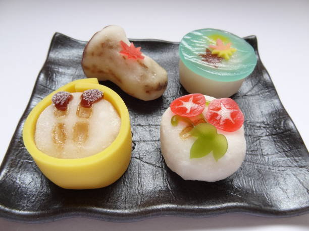 istock Japanese sweets of the four seasons 1138370133