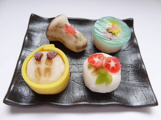 istock Japanese sweets of the four seasons 1138370140